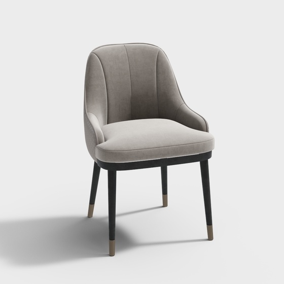 Masasanty/Masa Shengdi-Modern Light Luxury Dining Chair [Aurora/Aurora]