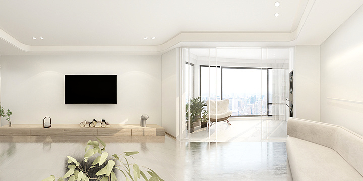 PlutoXxEs-中星云庭5号401 dwg--装修设计方案