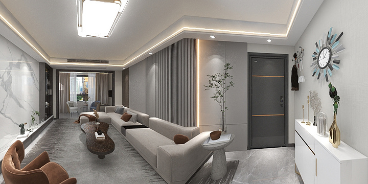 深澜空间设计-花语城.dxf-装修设计方案