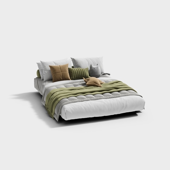 Modern Bedding Sets,green