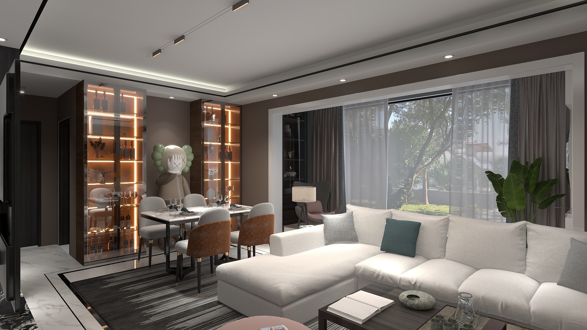 雪云梦_-瑞和园89.50㎡B户型3室2厅1卫-装修设计方案