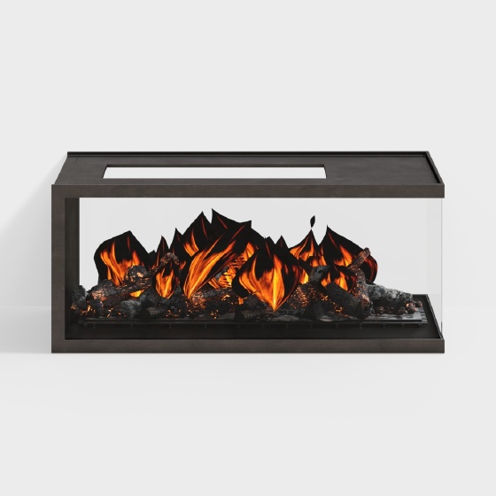 Modern Fireplaces,Fireplace,Black