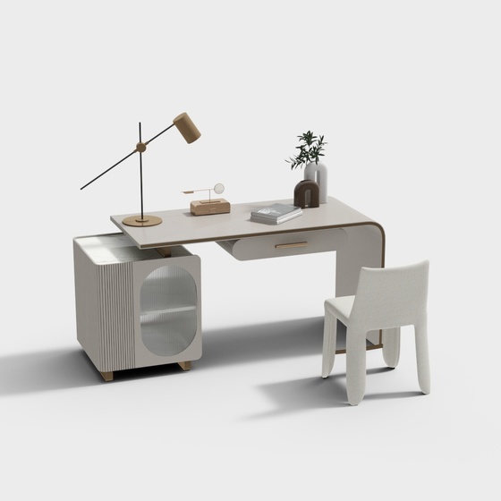 Cattelan Italia Modern Children's Desk and Chair Set