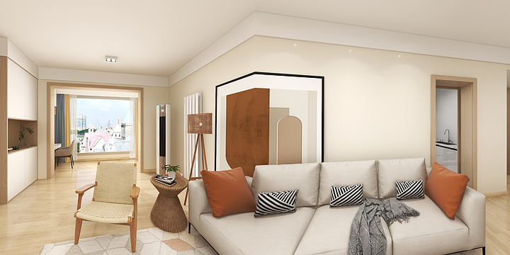 远峰-启明公寓-装修设计方案