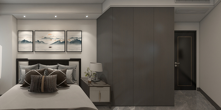 设计师高强15884565013-青城山 套二新中式-装修设计方案