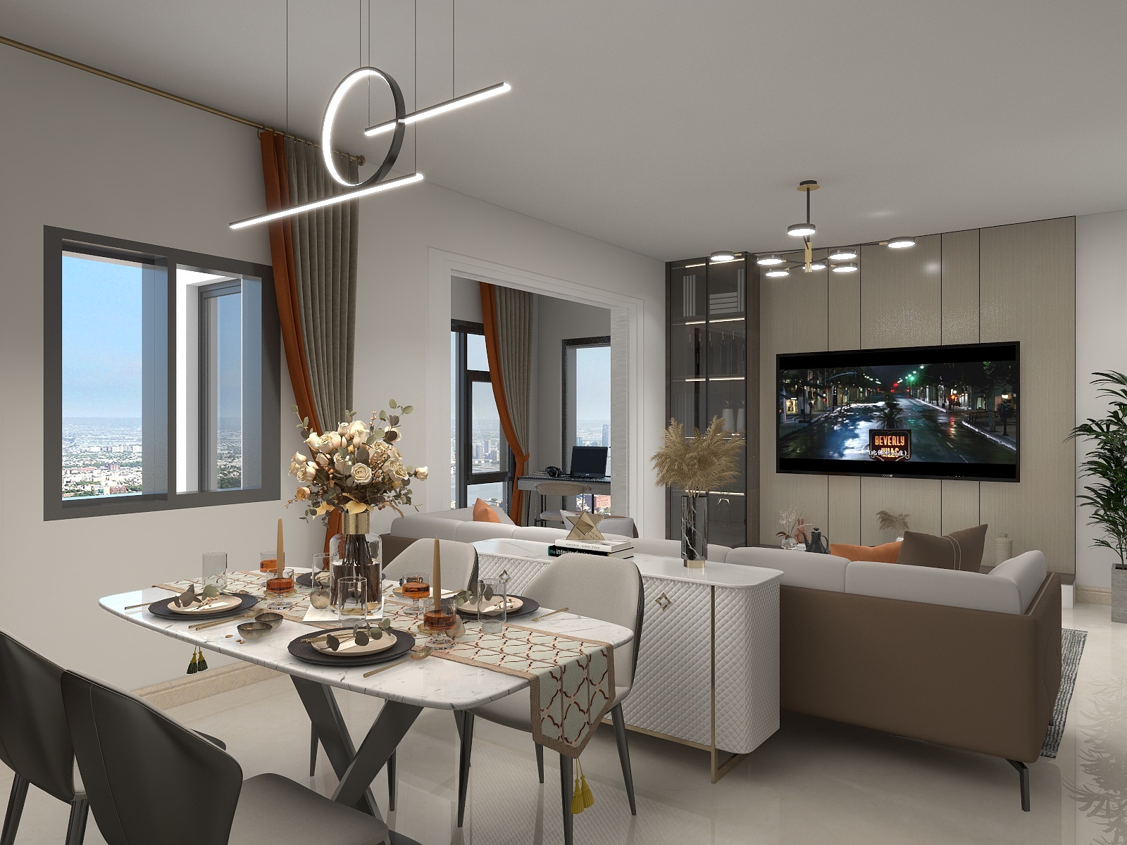 杨倩-蒂梵尼TOWN-装修设计方案