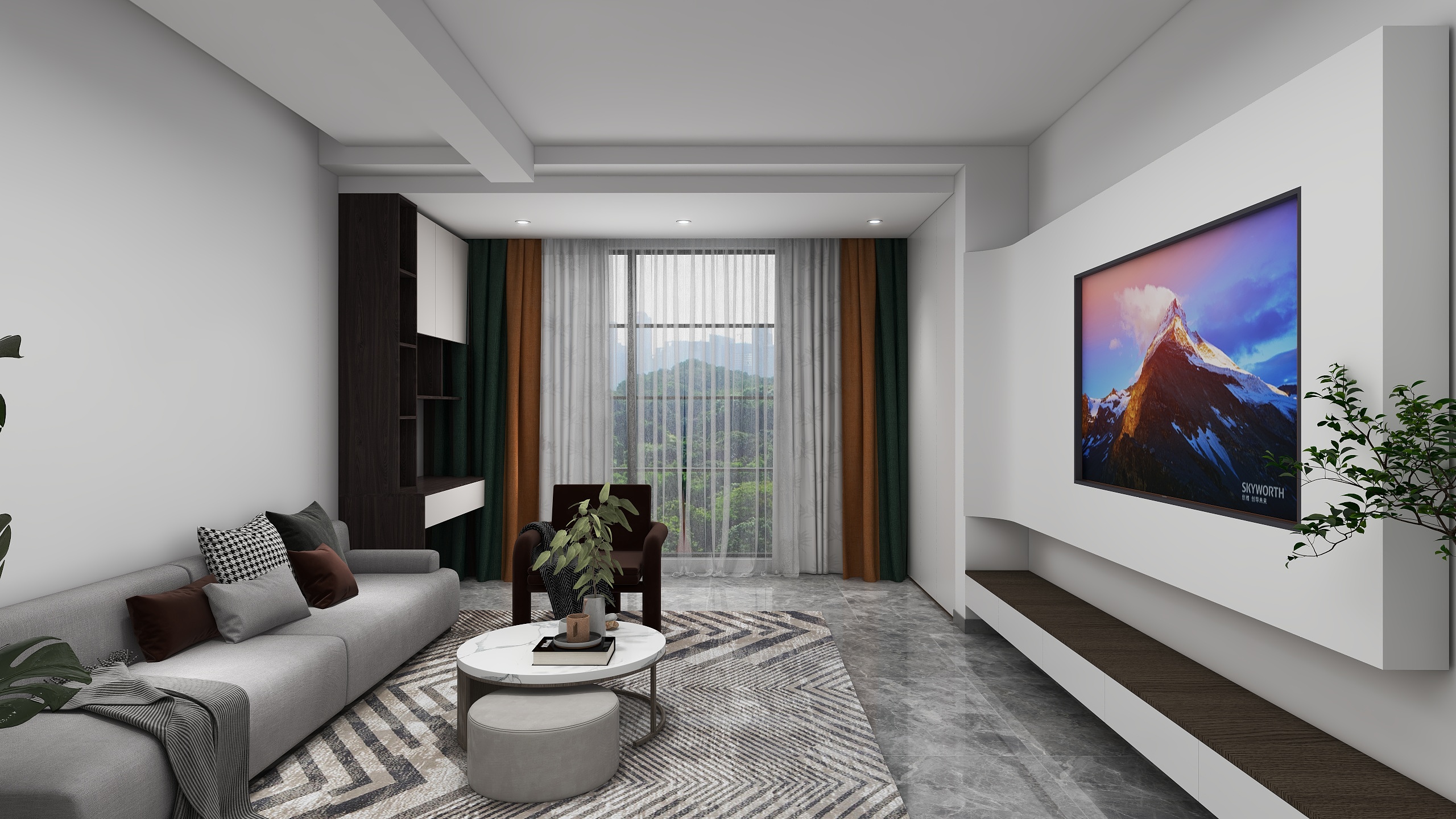 凸点空间设计-未命名方案-装修设计方案