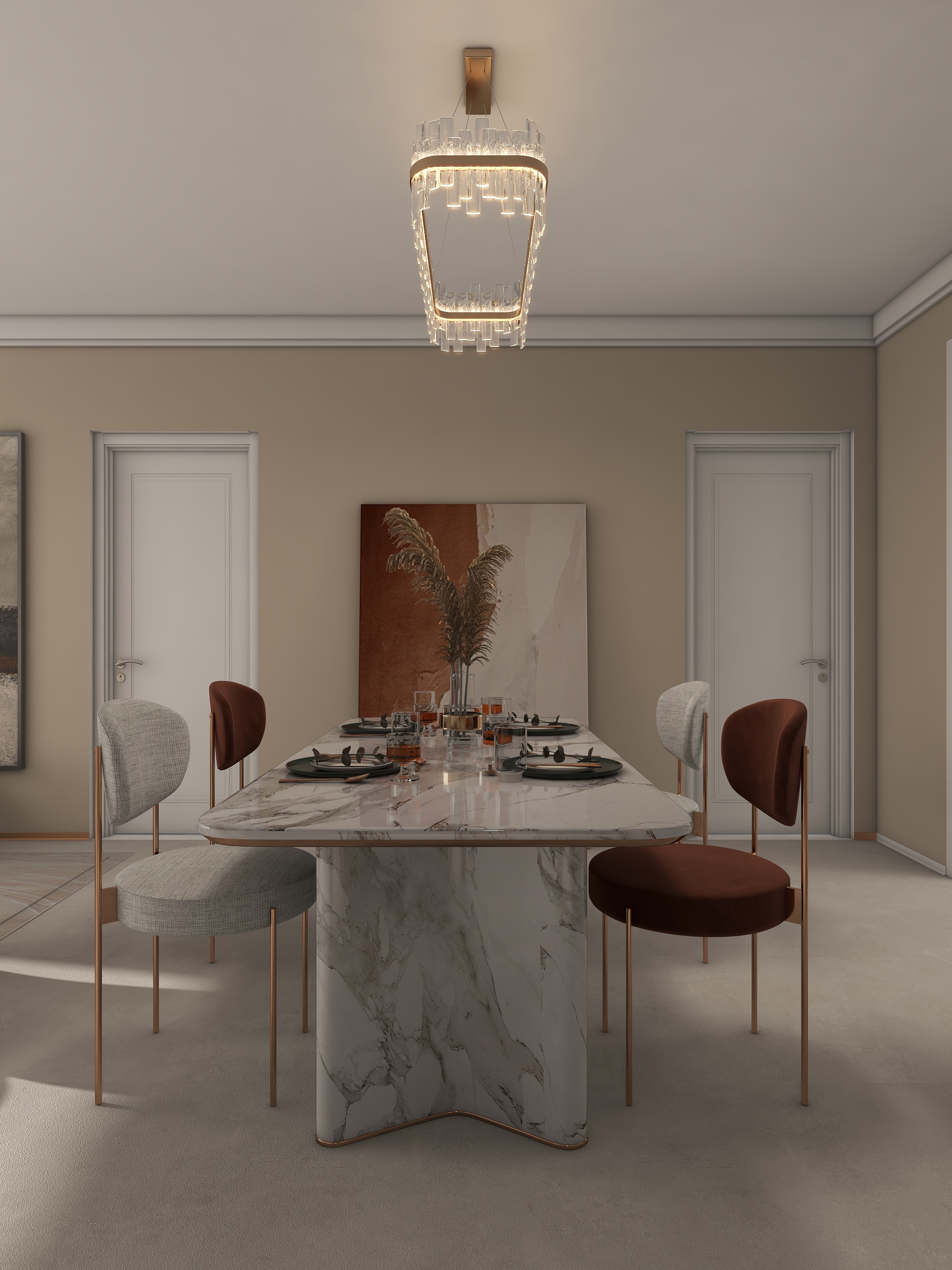 鑫仔南波万-长安华府130-装修设计方案