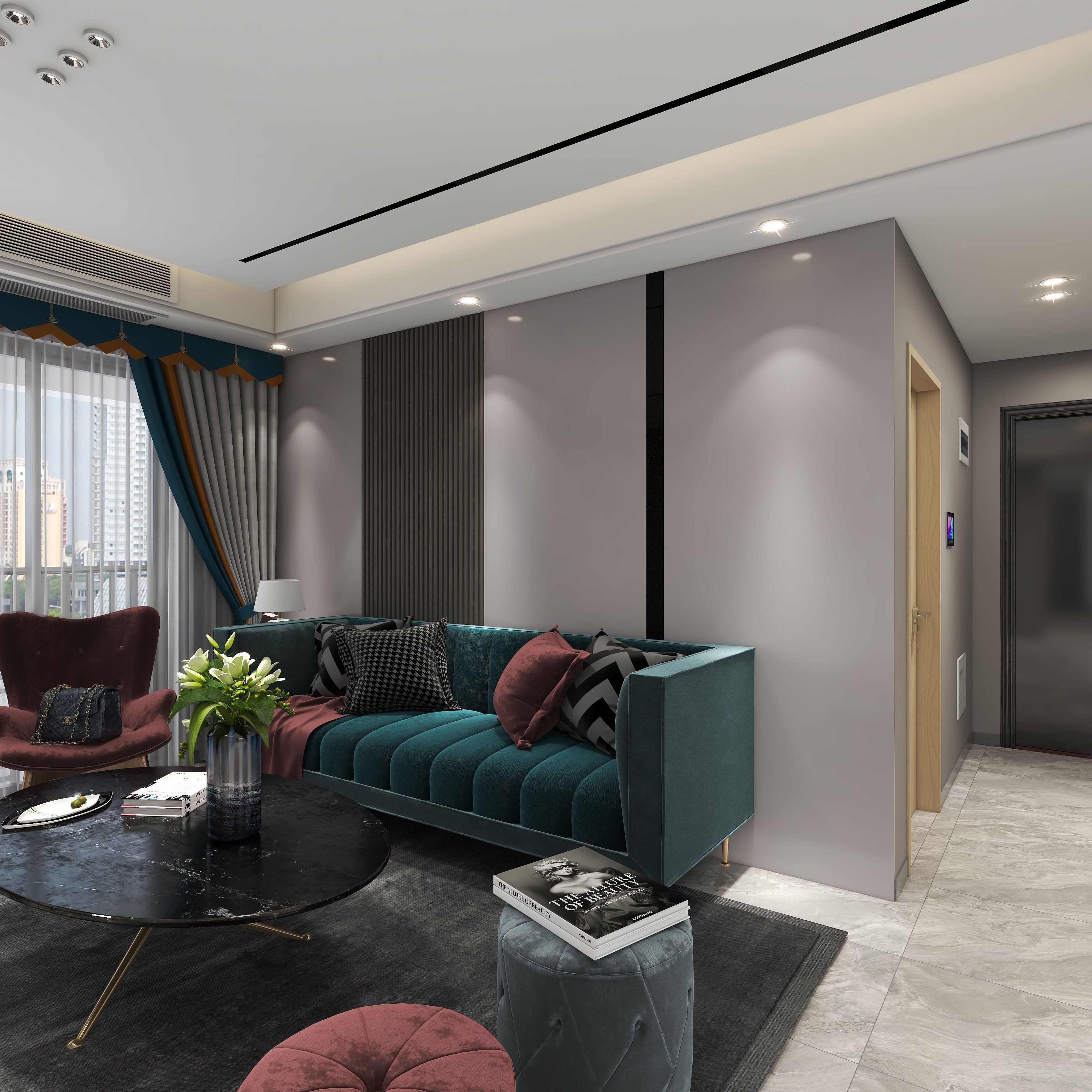 Qing林-FX-御东方4A栋01房-装修设计方案