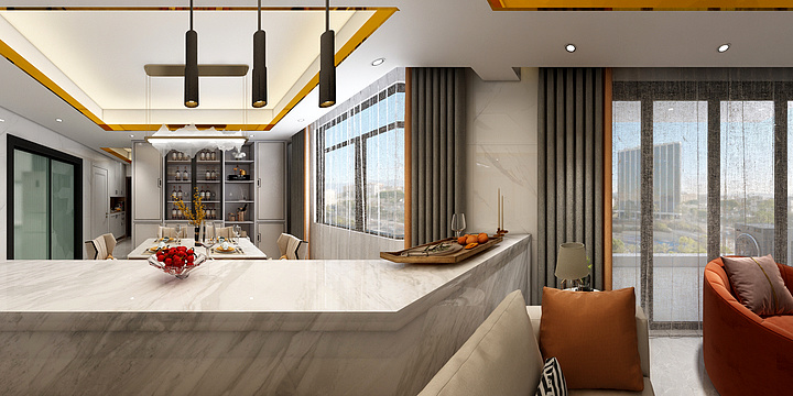 设计师-发哥-书香华庭卢总-装修设计方案