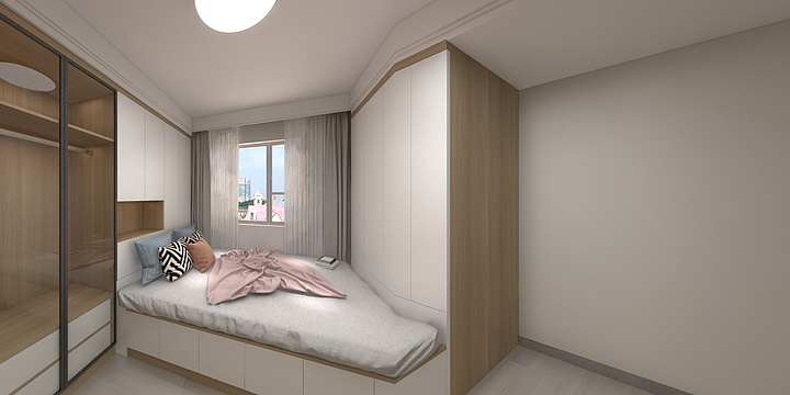 Tiger.Xu-新农村周玉莹130平面-装修设计方案