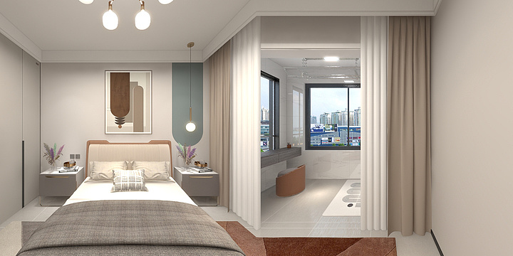 桂淋装饰设计工作室-国贸花园桂花园.dwg-副本-装修设计方案