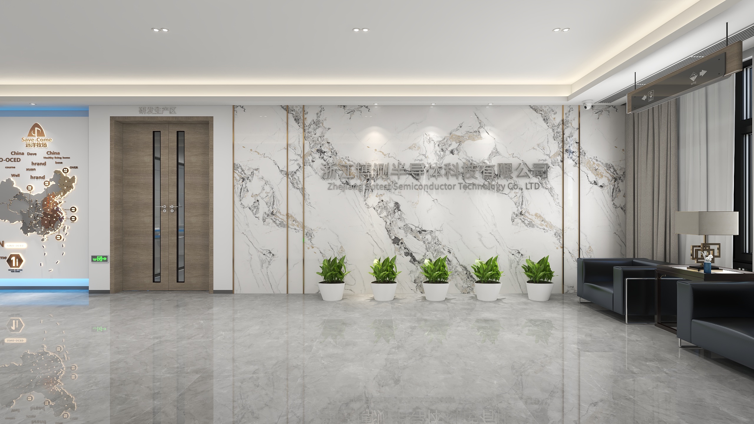 吴奇杰-浙江博测半导体科技有限公司办公、研发生产大楼-装修设计方案