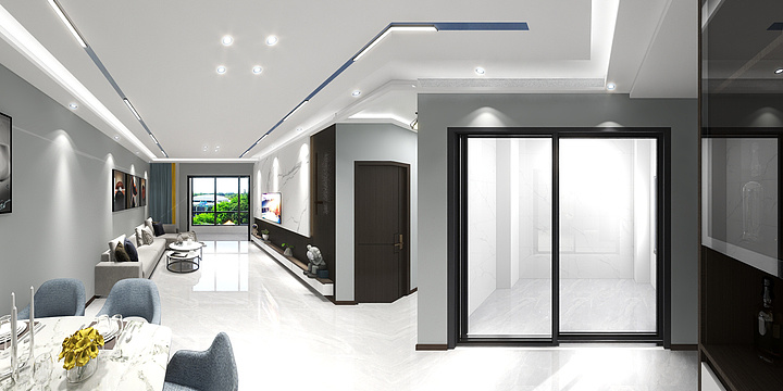 威仕德装饰-汤阴香江城市广场9号楼-装修设计方案