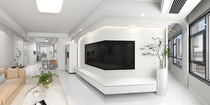 捌号工作室-现代北欧-装修设计方案