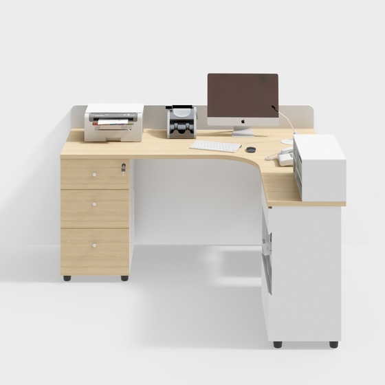 Scandinavian Desks,wood color