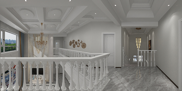 甄姬吧难-鲁家川别墅-装修设计方案