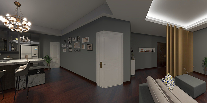 刘诗豪-自建现代风-装修设计方案