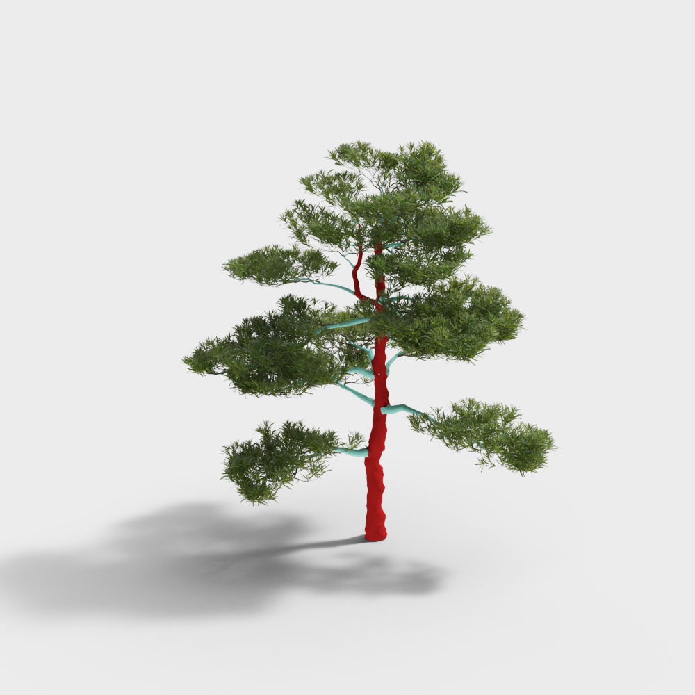 新中式庭院假山-18-禅意小品3D模型