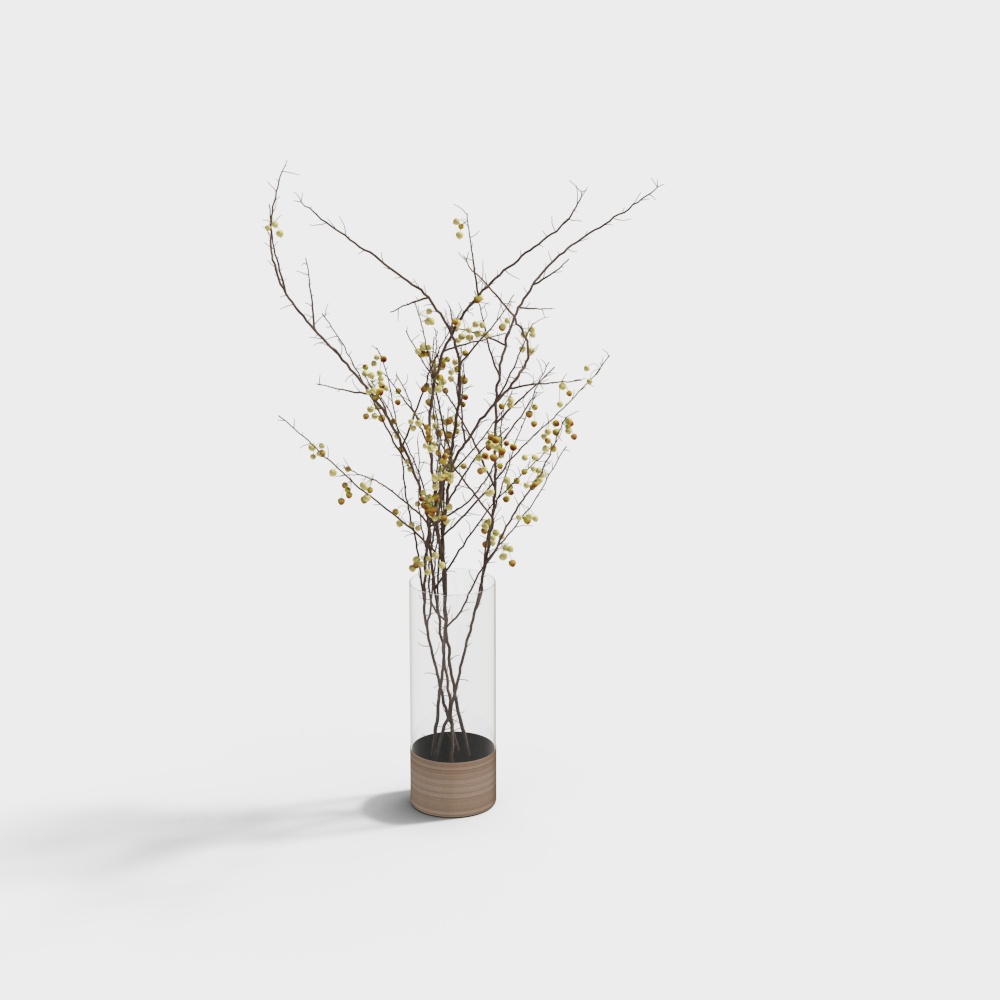 现代玄关柜-花瓶-1