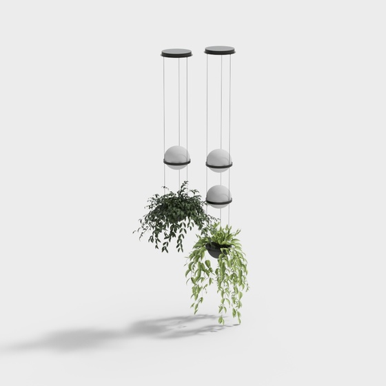 Modern Green Plant Hanging Basket