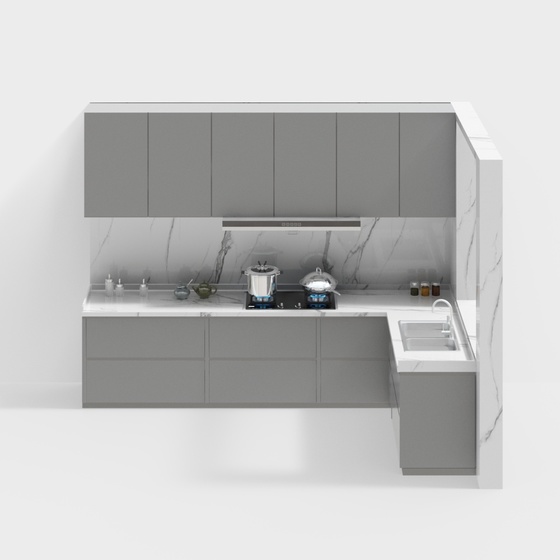 Modern Kitchen Cabinets,Brown