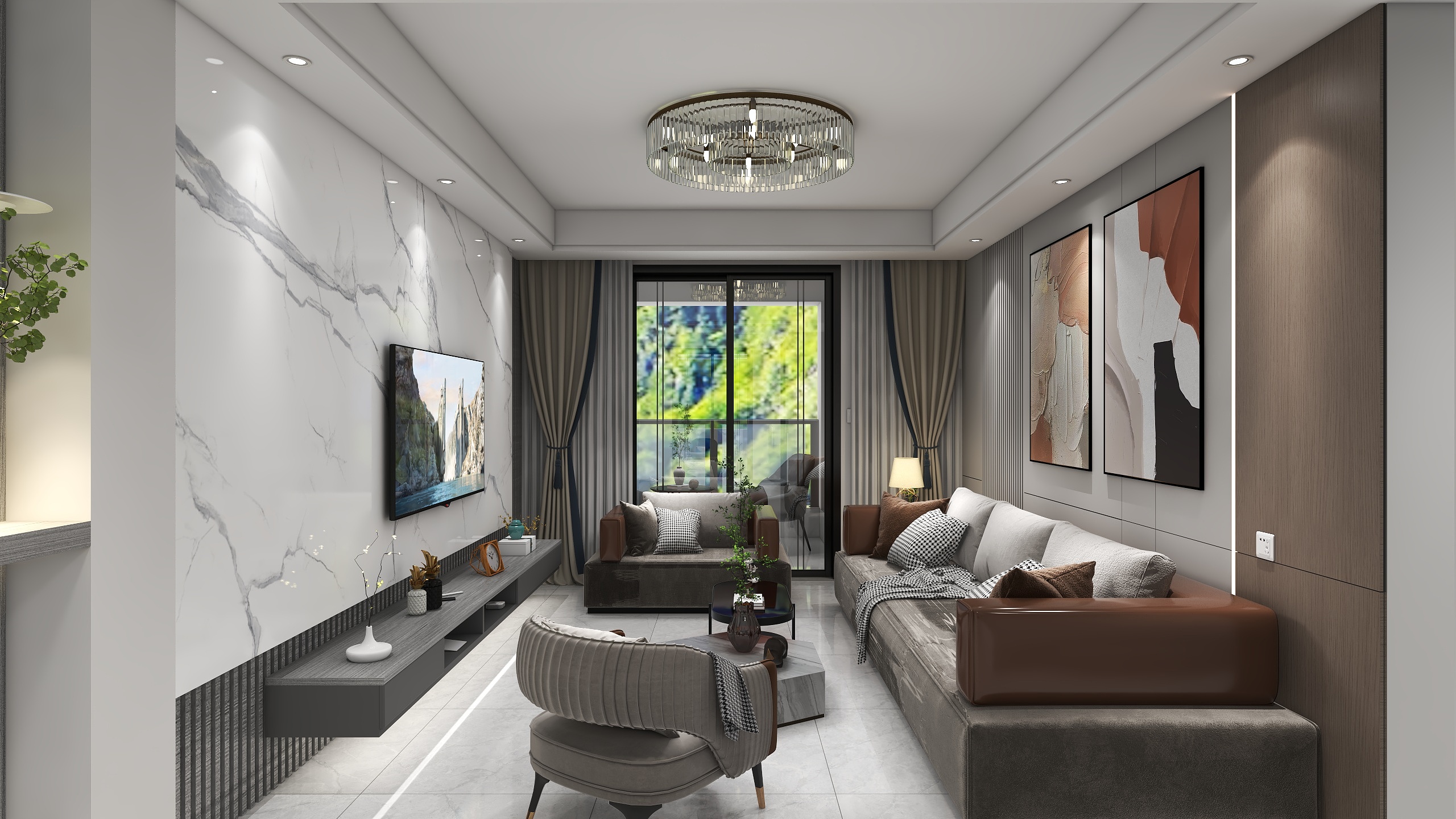 十空设计-现代简约-装修设计方案