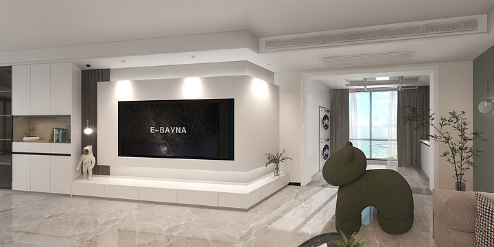 尚宸全案设计徐文达-孙武花园122平现代-装修设计方案