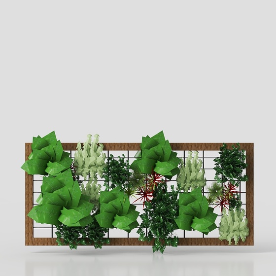 Modern Plant Wall,Plant Wall,green
