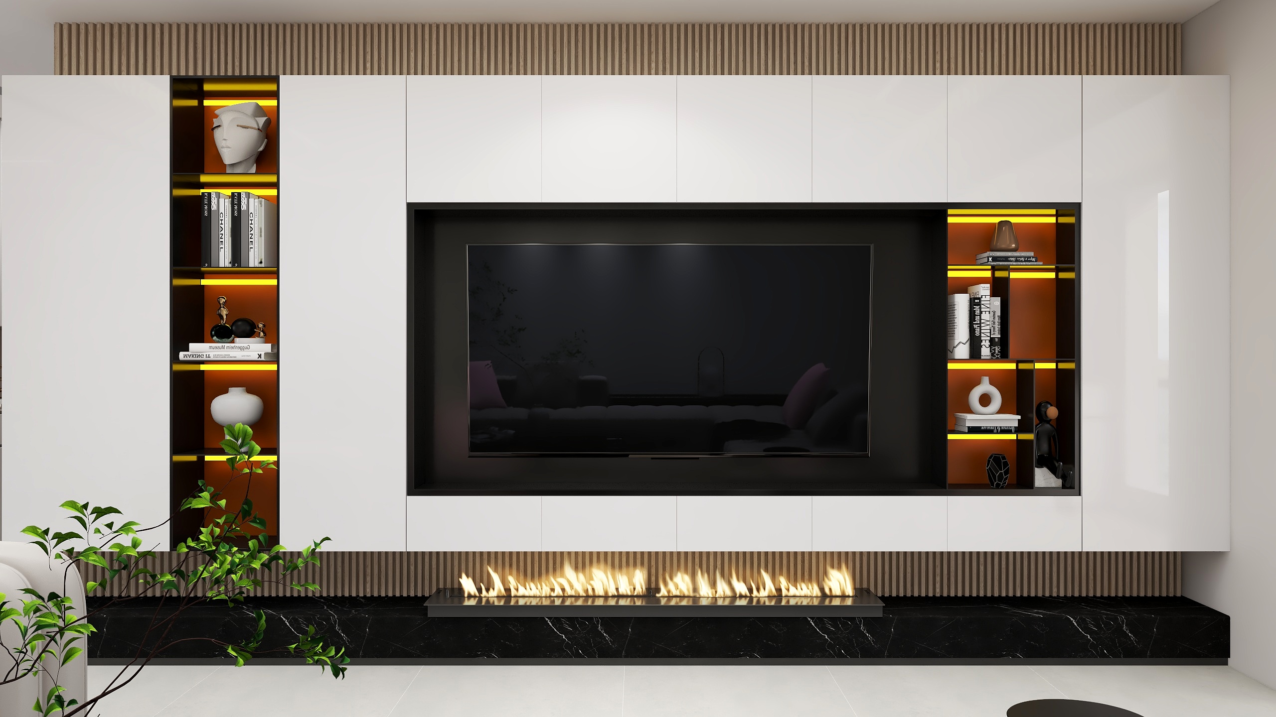 初梦依旧GoogIe-现代轻奢风格120㎡-装修设计方案