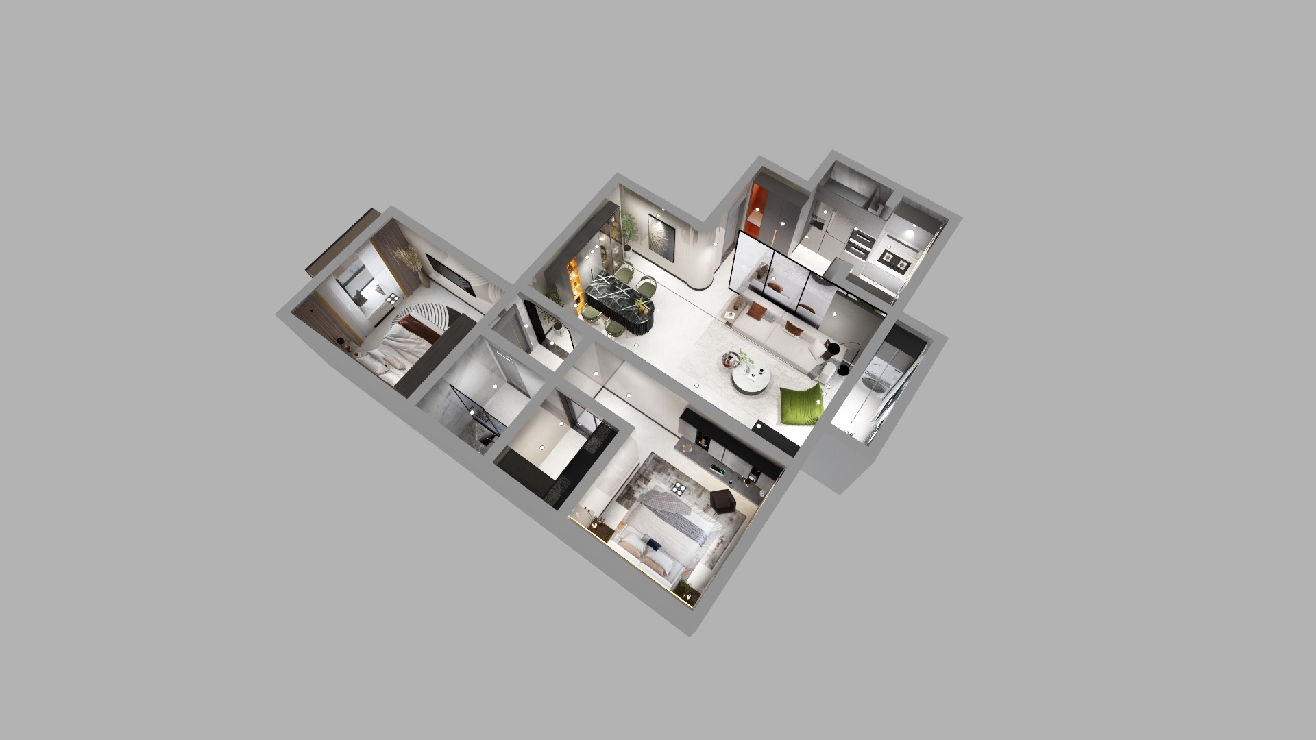 河北聚鑫美家-北京海棠公社-装修设计方案