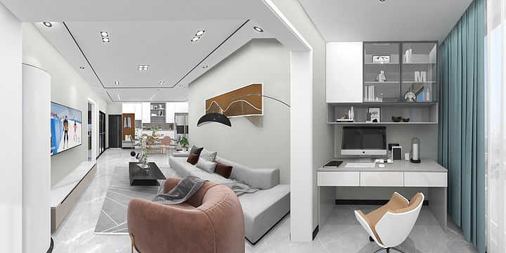 爱生活的熊老师-北城御景-装修设计方案