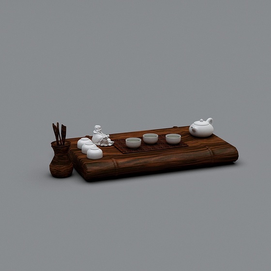 Minimalist New Chinese Table Decor,Decorations,Others,Earth color