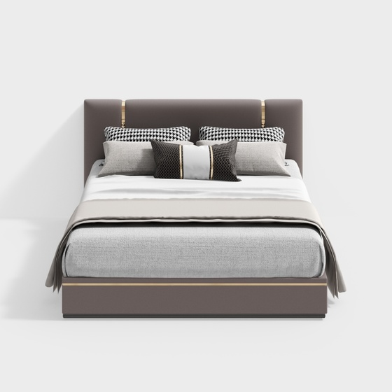 Modern Twin Beds,Twin Beds,brown