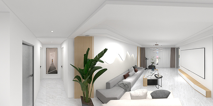 致简空间装饰-紫御澜山16-106-装修设计方案