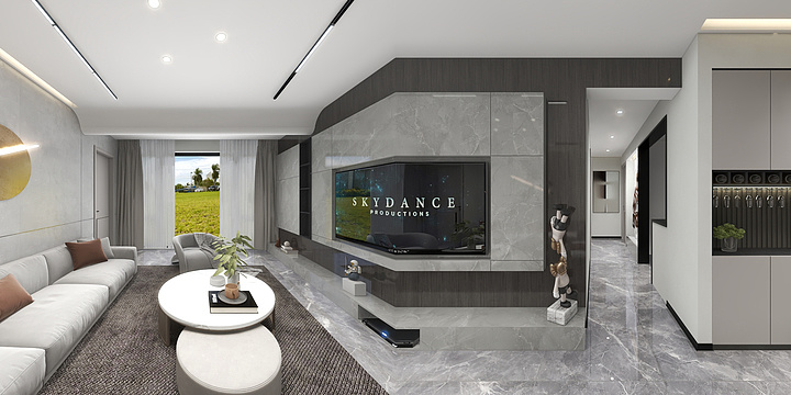 绵阳高铭泽-叶总豪宅.dxf-装修设计方案