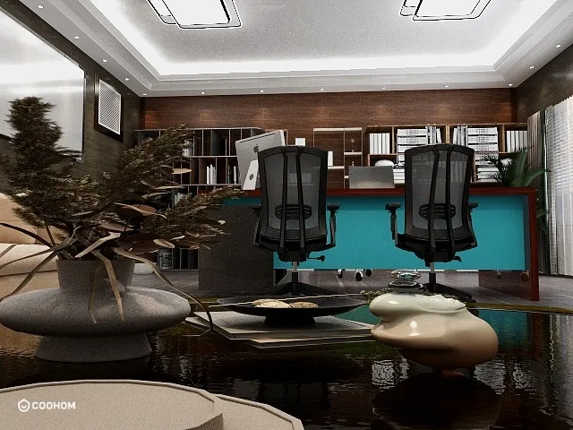 TARA KANT的装修设计方案:Executive suite office
