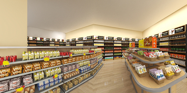 李爽15503996644-大王庄农产品厅-装修设计方案