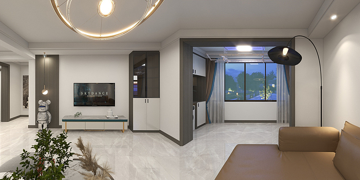 胡子丨奇-清新佳苑.dwg-装修设计方案