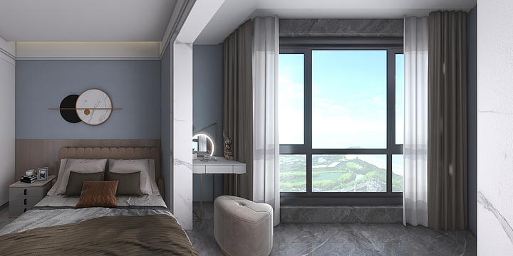 设计师贺军-南门湖6-2-1508第二稿-装修设计方案