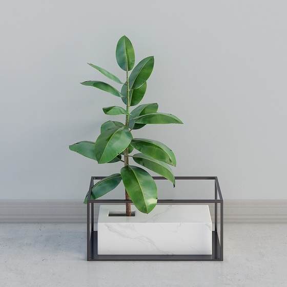 Modern Plant Stands,green