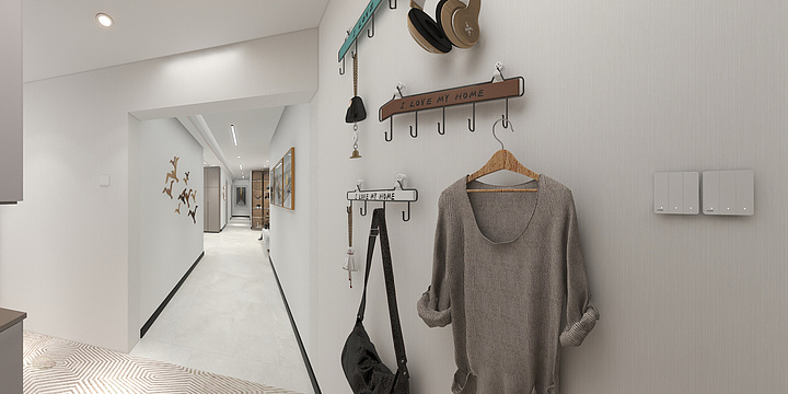 彬彬而已-星合星园五房-装修设计方案