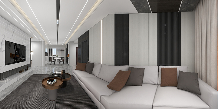 恒通装饰王耀宇-蓝光雍锦半岛-装修设计方案