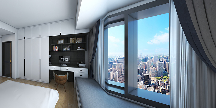 AA梁先生-万科城市之光-装修设计方案