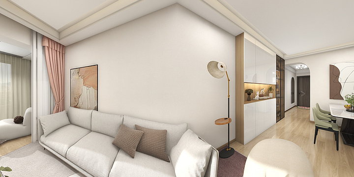 山西龙源伟业装饰有限公司-公园五号1-2-0303-装修设计方案