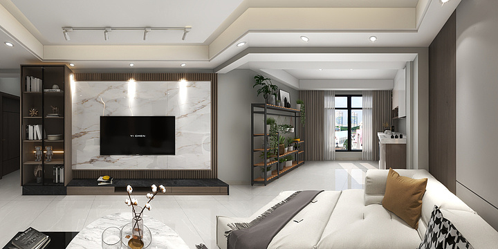 弯刘海-华丽雅苑8#1602罗姐-装修设计方案