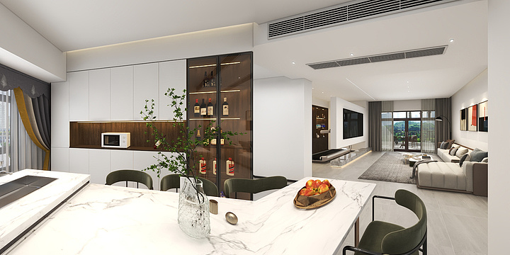 千年舟衣柜名匠壹号定制-富士君荟园2栋2902-装修设计方案