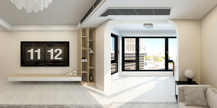 Designer-劉雄-景福家园-装修设计方案