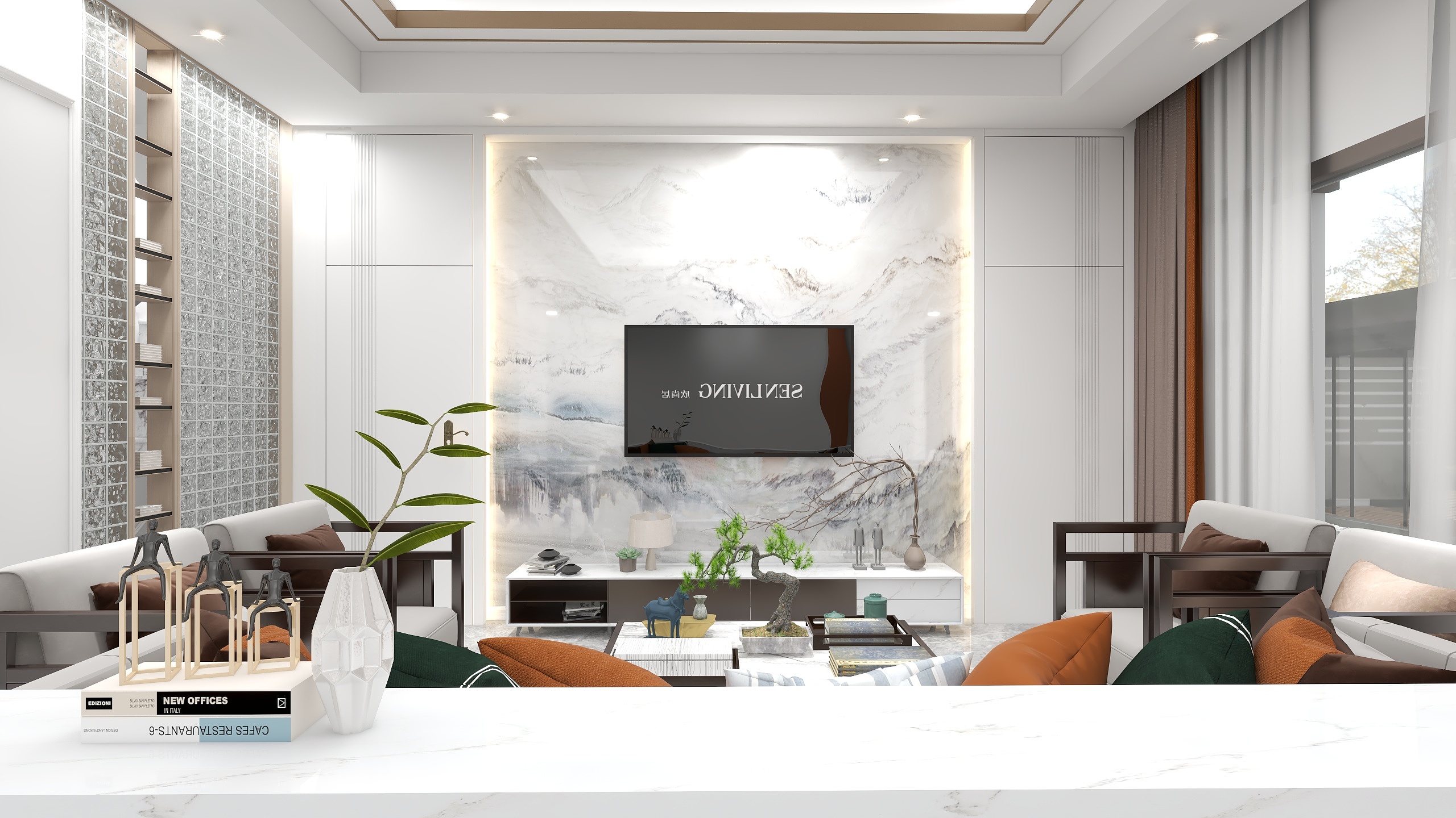 陈晓设计师-金山古镇北苑115-4方案-装修设计方案