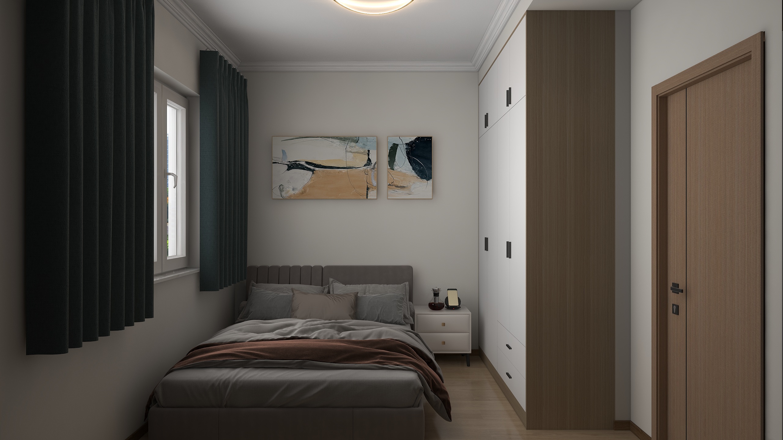 创原设计-沈工-宏维新天地7-1603杨女士-装修设计方案